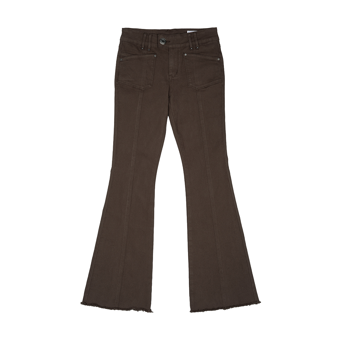 러프넥 웨스턴 스터드 부츠컷 팬츠 브라운(Roughneck Western Studed BootCut Pants Brown) - 1