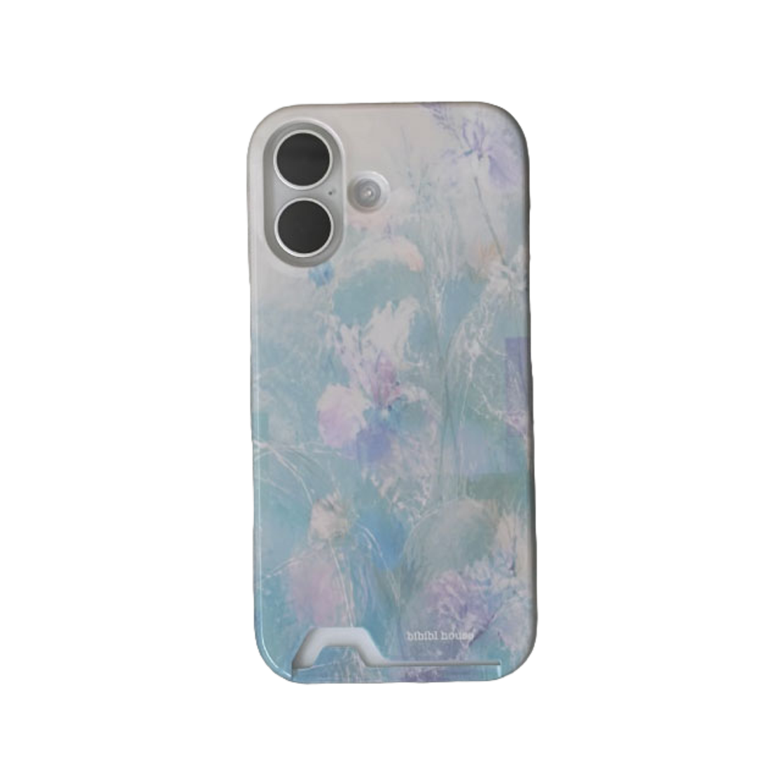 b962 BIBIBL HOUSE Card Slot Starry Flower Phone Case