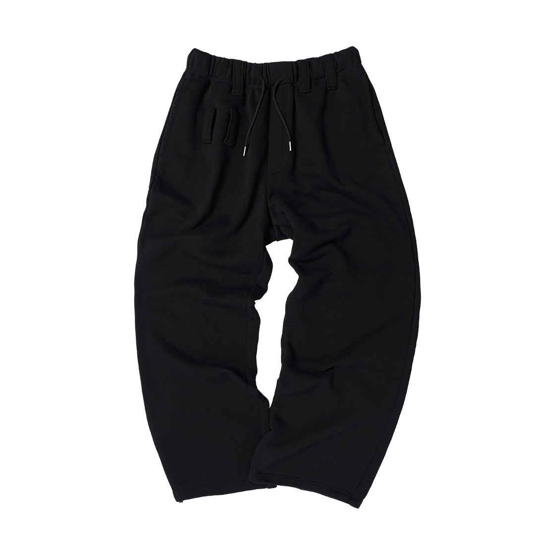 VH2GFUPA00ABK Thevinylhouse Belted Detail Sweat Pants Black