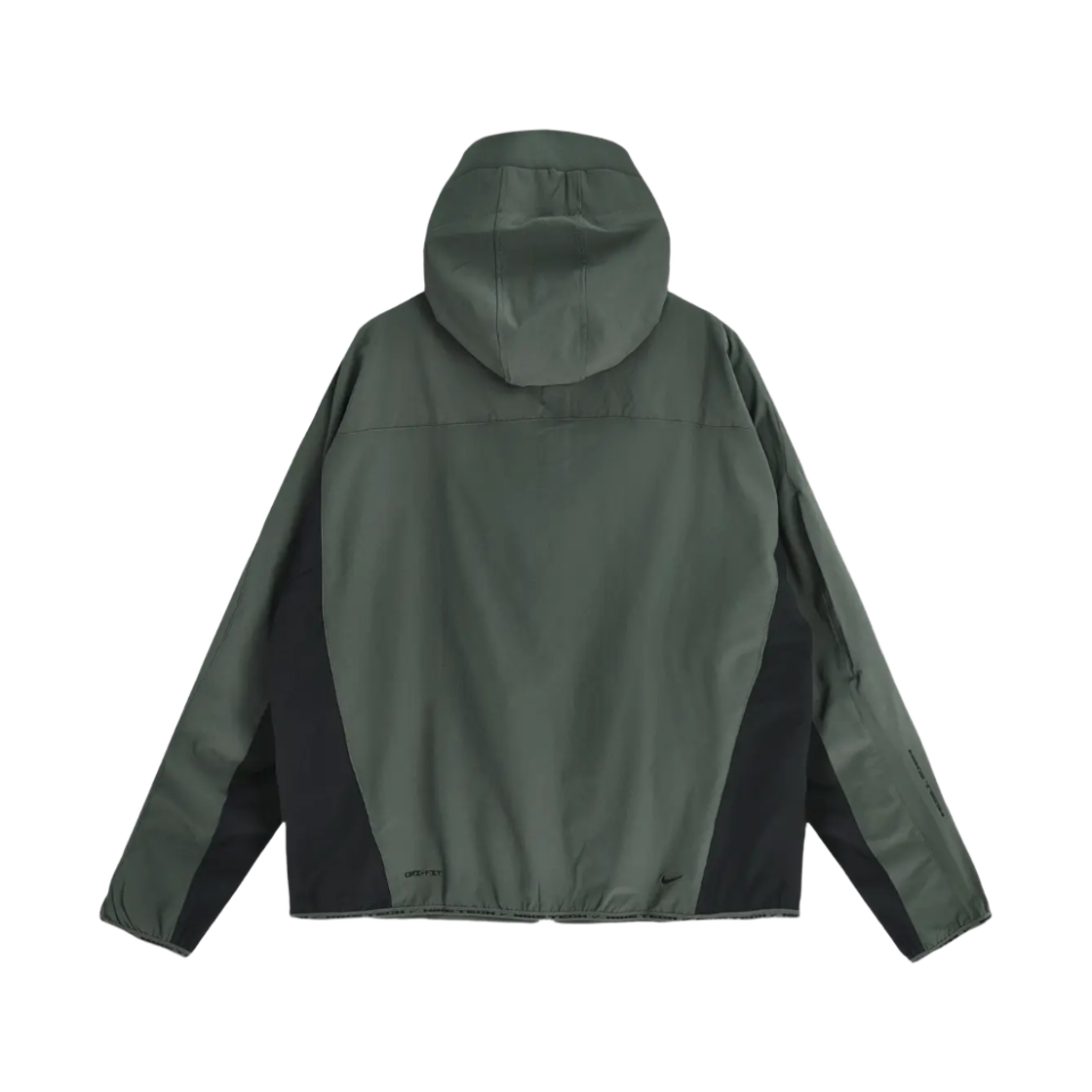 나이키 테크 헬리오스 드라이핏 롱슬리브 쉘 카모 그린 뉴스프린트 - 아시아(Nike Tech Helios Dri-Fit Long Sleeve Shell Camo Green Newsprint - Asia) - 2