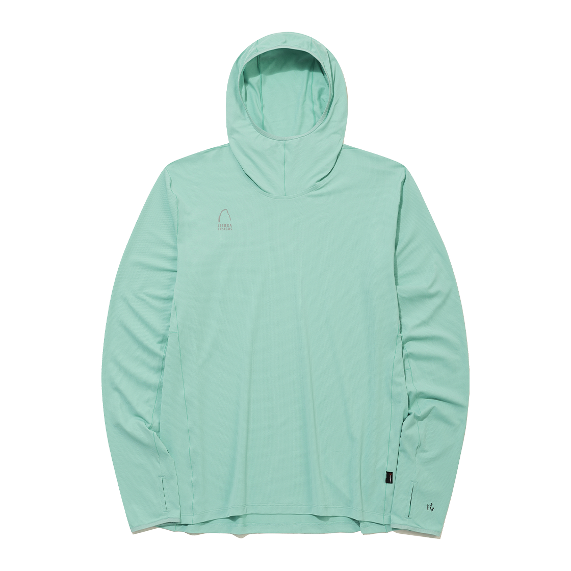 N6321SHD72MNT SIERRA DESIGNS FLINT Polartec Power Dry Sun Hoodie Mint Green