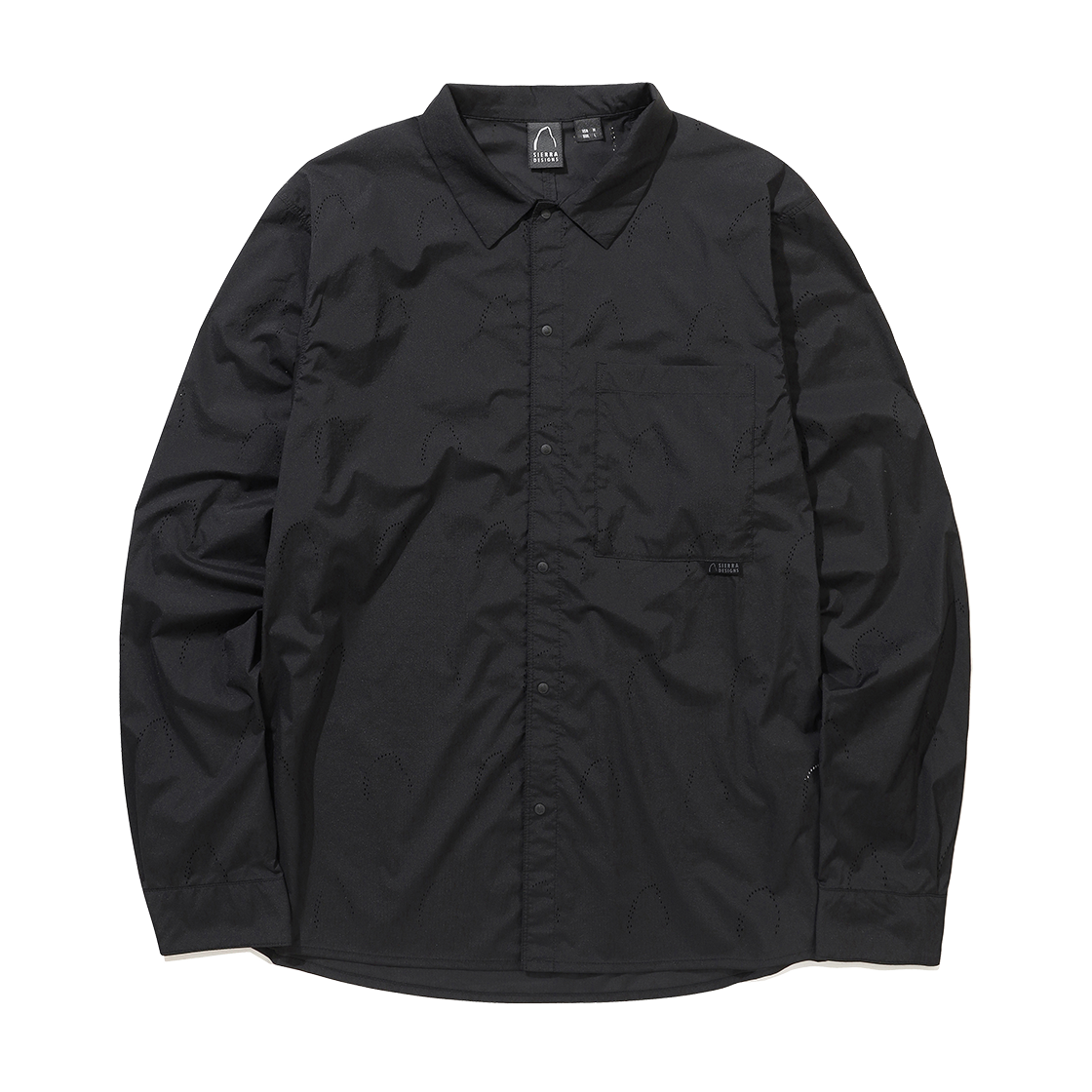 N6321HWT83BLK SIERRA DESIGNS HALF DOME VOID Lightweight Softshell Shirt Black