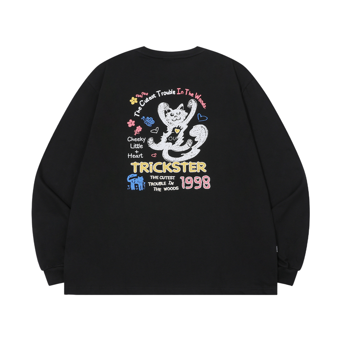 꼼파뇨 앨리 캣 롱슬리브 블랙(CPGN STUDIO Alley Cat Long Sleeve Black)