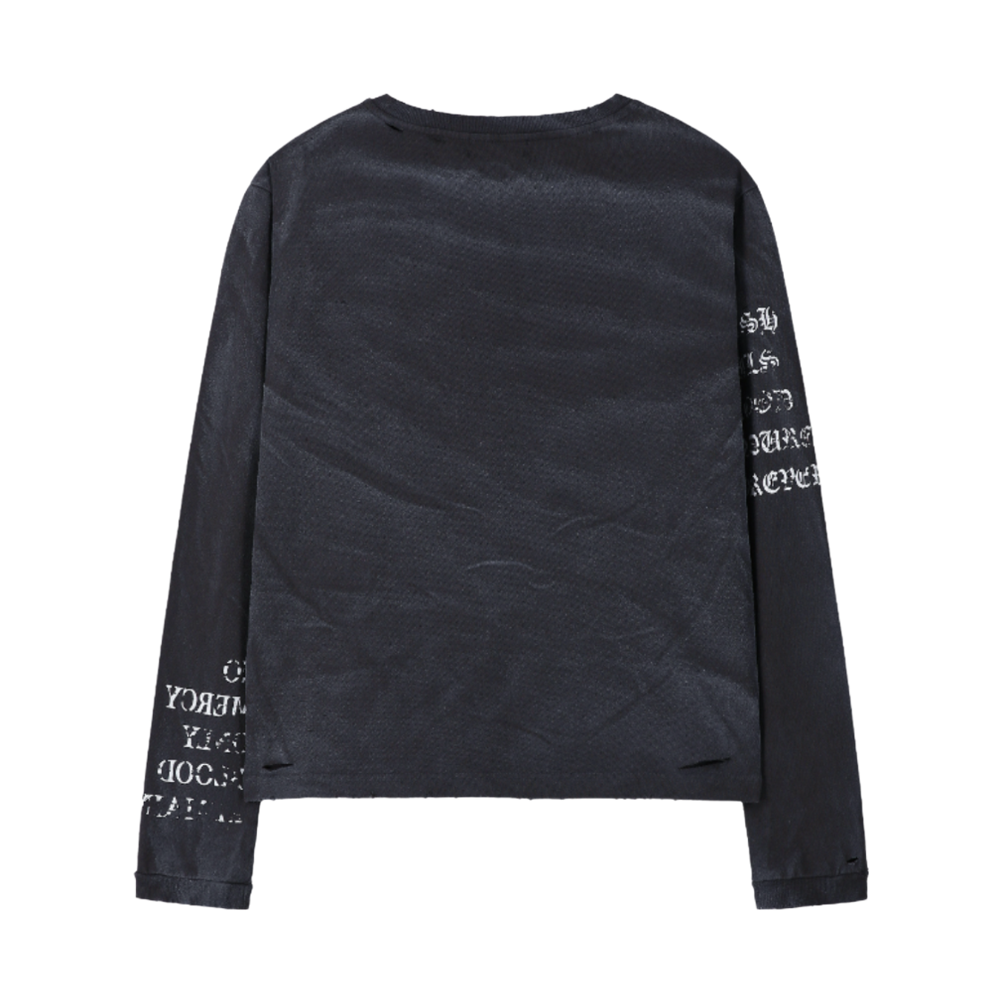 톤얼타이드 갓츠 쏜 크로스 롱슬리브 차콜(Tornortied God’s Thorn Cross Long Sleeve  Charcoal) - 2