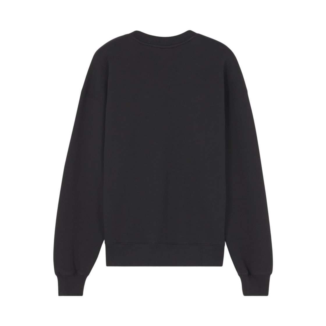 (W) 메종 키츠네 폭스 헤드 컴포트 스웨트셔츠 블랙((W) Maison Kitsune Fox Head Comfort Sweatshirt Black) - 2