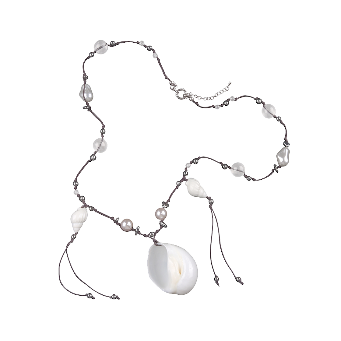 26HSACC21 Rubati Cova Seashell Pearl Necklace