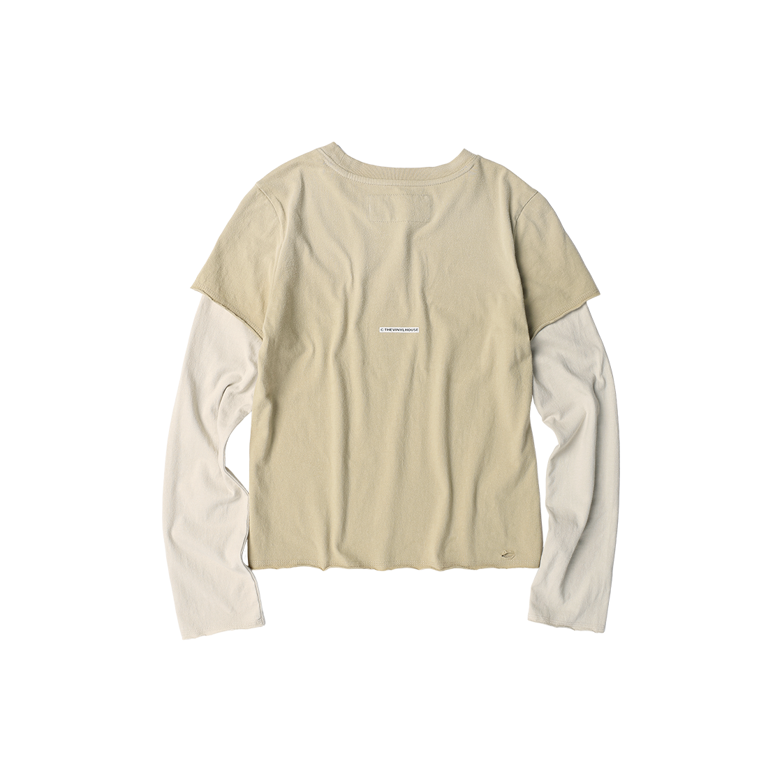 더바이닐하우스 유어셀프 레이어드 긴팔 티셔츠 샌드(Thevinylhouse Yourself Layered Ls Tee Sand) - 5