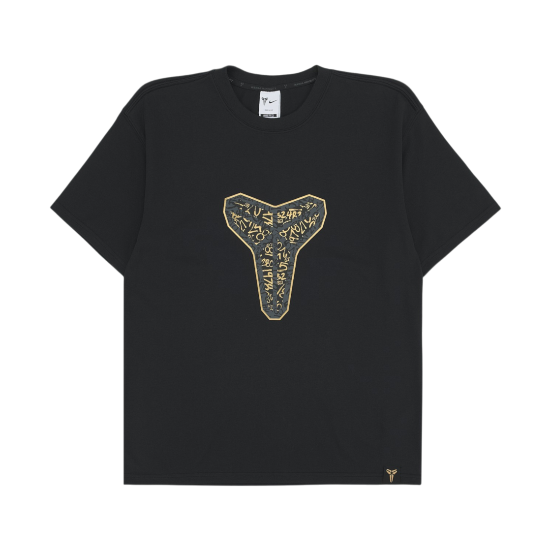 IH2429-010 Nike Kobe Mamba Day Dri-Fit Max90 T-Shirt Black - Asia