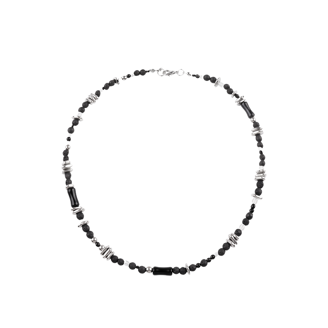 26HSACC15 Rubati Sekhmet Onyx Necklace Black