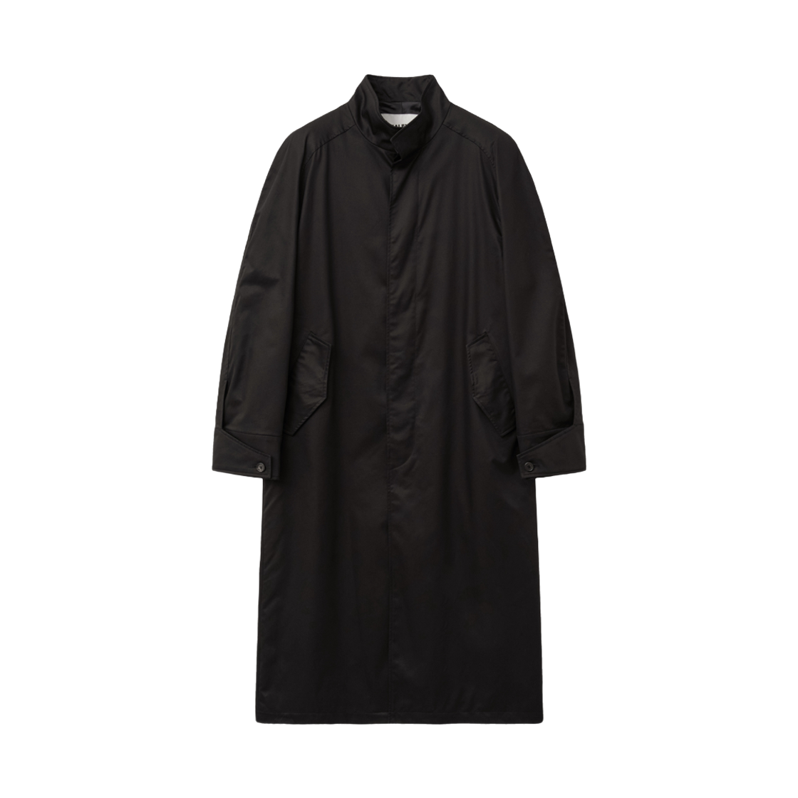 알렌느 하이넥 밀리터리 코트 블랙(Haleine High Neck Military Coat Black (Xj303))