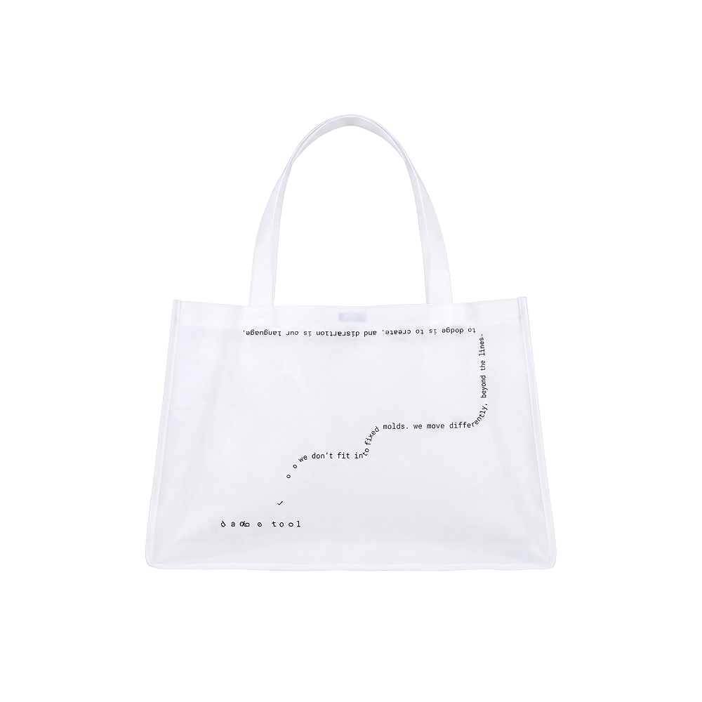 닷지툴 엑스레이 젤리 쇼퍼 백 화이트(dadgetool X-ray Jelly Shopper Bag White) - 4