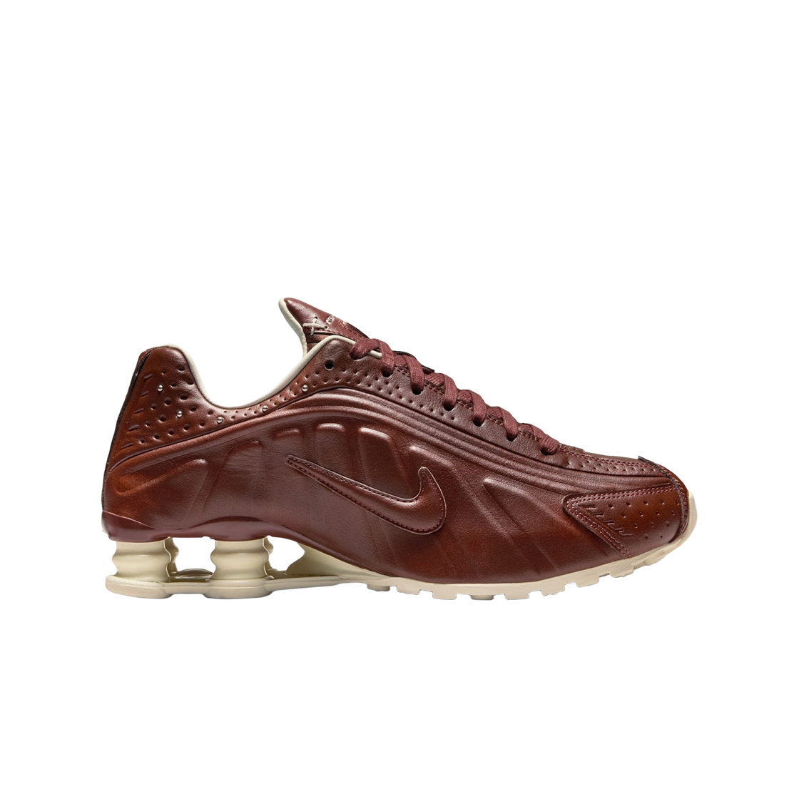 IM6690-220 (W) Nike Shox R4 Dark Pony Soft Pearl