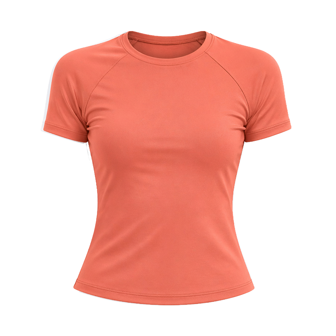 녹족 요가복 하모니 슬림핏 반팔티 파파야(Nokjok Yogaware Harmony Slim Fit Short Sleeve T-Shirt Papaya)