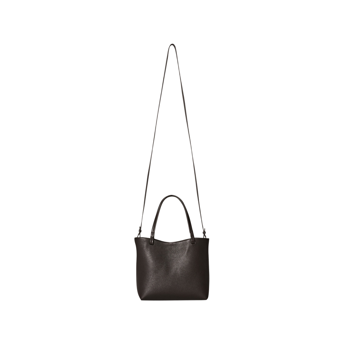 더 로우 파크 스몰 토트백 월넛 섀도우(The Row Park Small Tote Bag Walnut Shadow) - 2