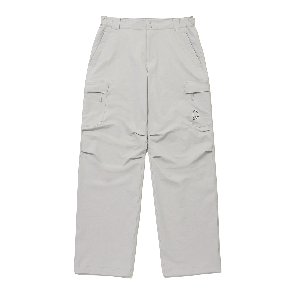 N6321HWP81LGY SIERRA DESIGNS IRVINE Cargo Pants Semi-Wide Fit Light Grey