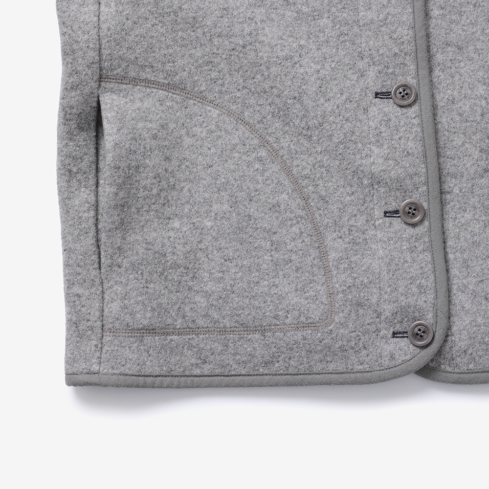 세인트제임스 클로슈 자켓 LGY ASJF2G3KR78-LGY(Saint James Cloche Jacket LGY) - 4