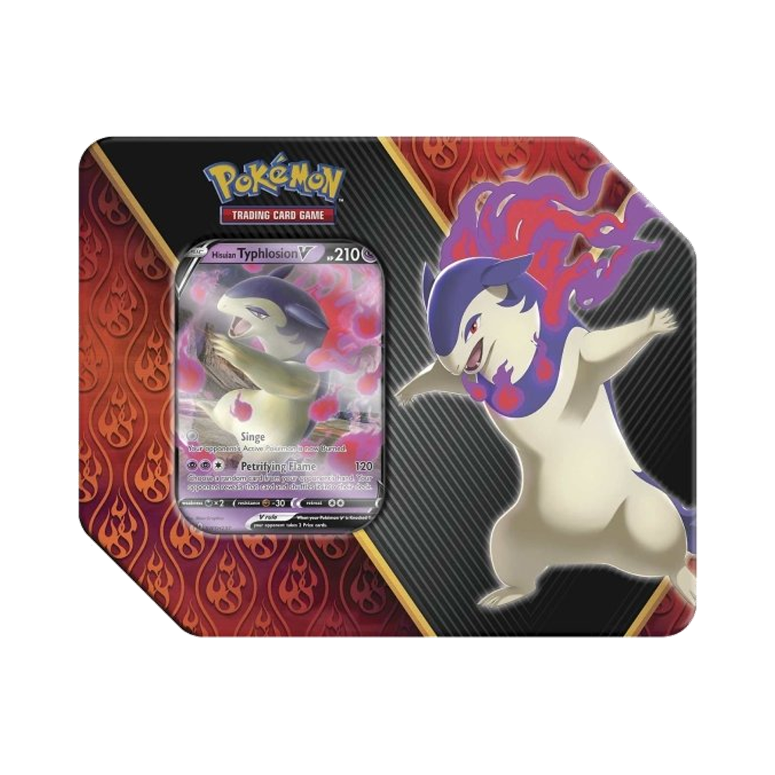 포켓몬 TCG 다이버전트 파워스 틴 히스이 블레이범 V (영문판)(Pokemon TCG Divergent Powers Tin Hisuian Typhlosion V (English Ver.)) - 1