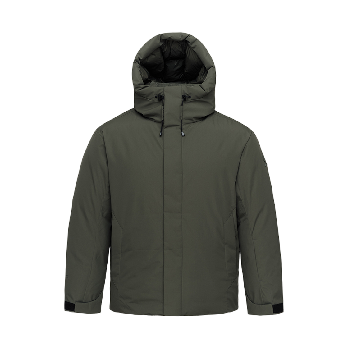 1BYPAWU009KH Black Yak Hima WSP Short Down Jacket #1 Khaki