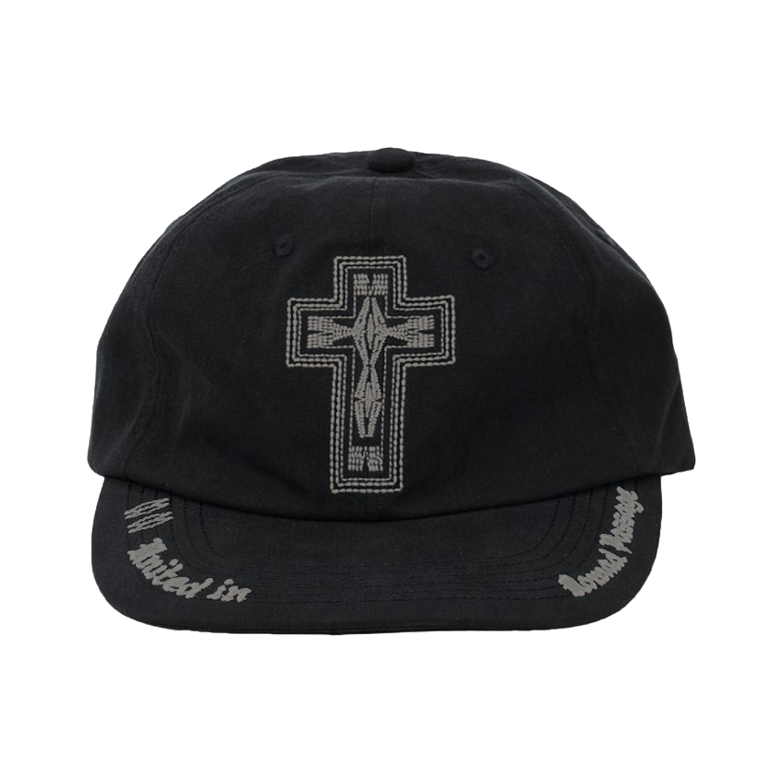 이티씨이 에스테이트 크로스 플랫 캡 블랙(ETCE Estate Cross Flat Cap Black)