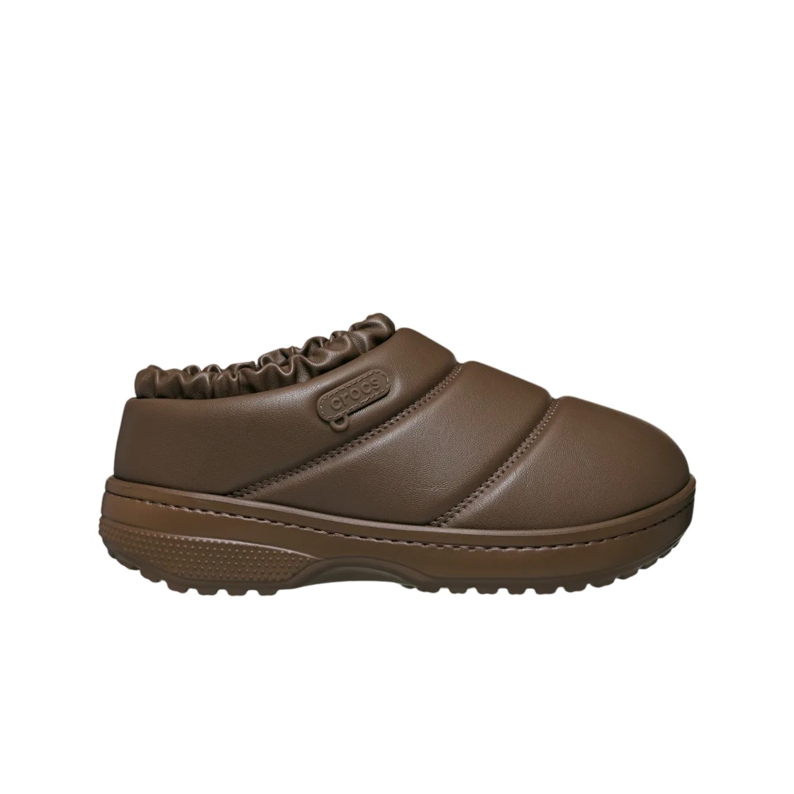 215274-2PO Crocs Unforgettable Puff Carob
