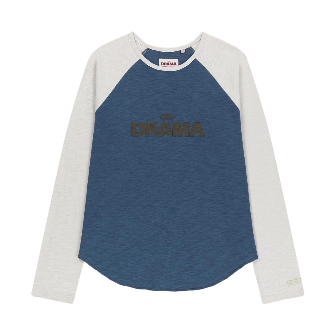 - Sunlove x The Drama Raglan LS T-Shirt Light Navy