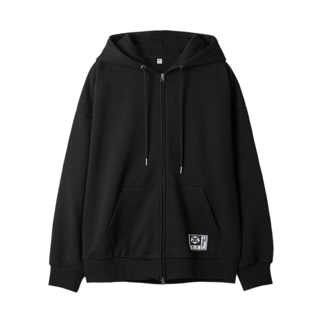 SPMZG49U03 Spao x Bleach Hooded Zip-Up Black