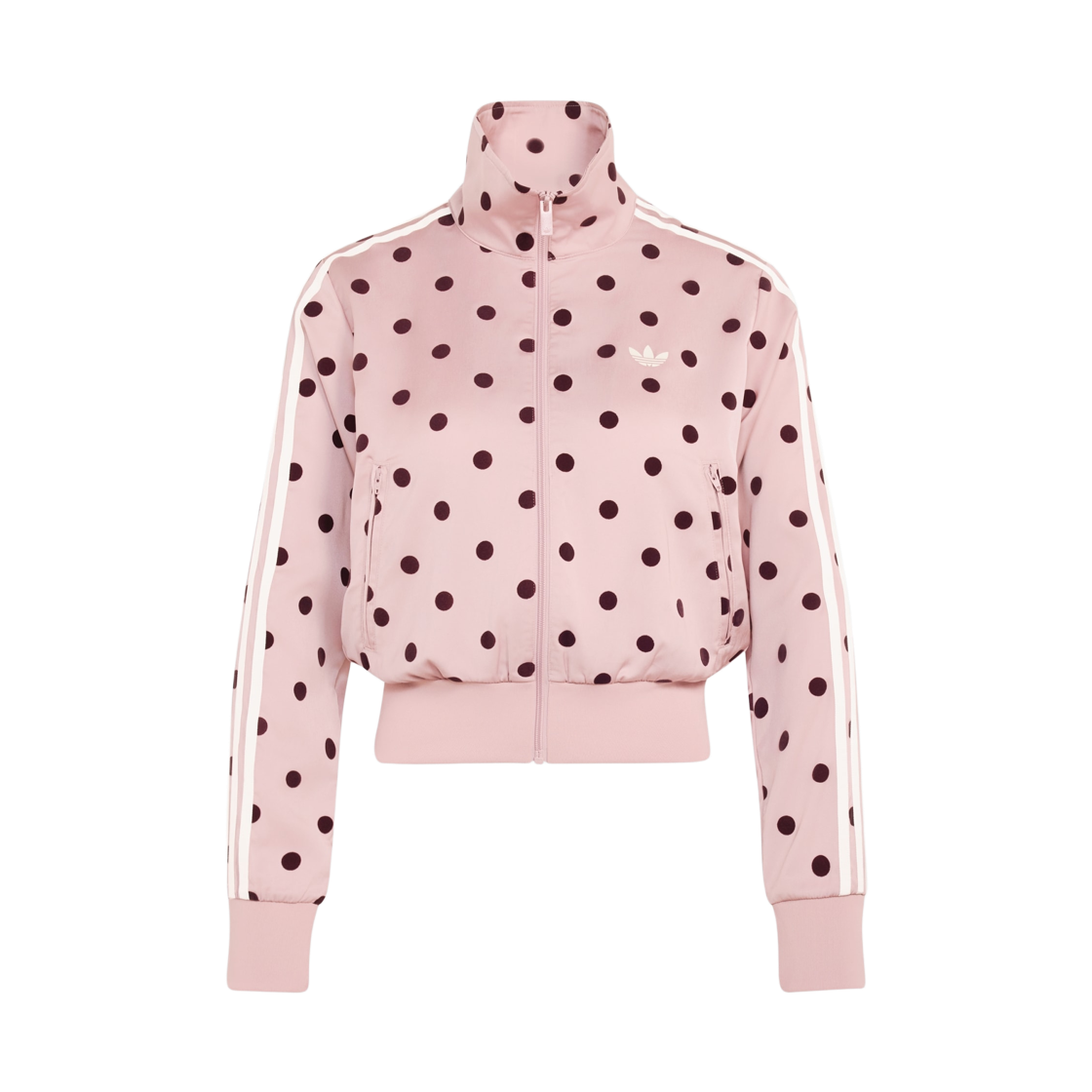 LI2851 (W) Adidas Originals Firebird Satin Polka Dot Track Top Dual Lilac - KR Sizing