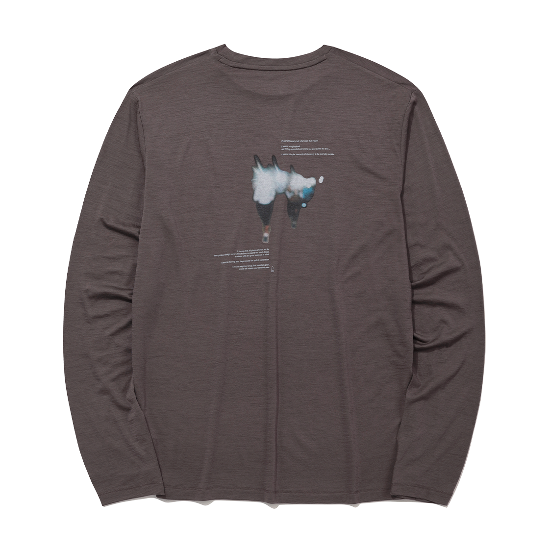 N6321SRL81LVG SIERRA DESIGNS SIERRA Wool ILLUSION Long Sleeve Purple Grey