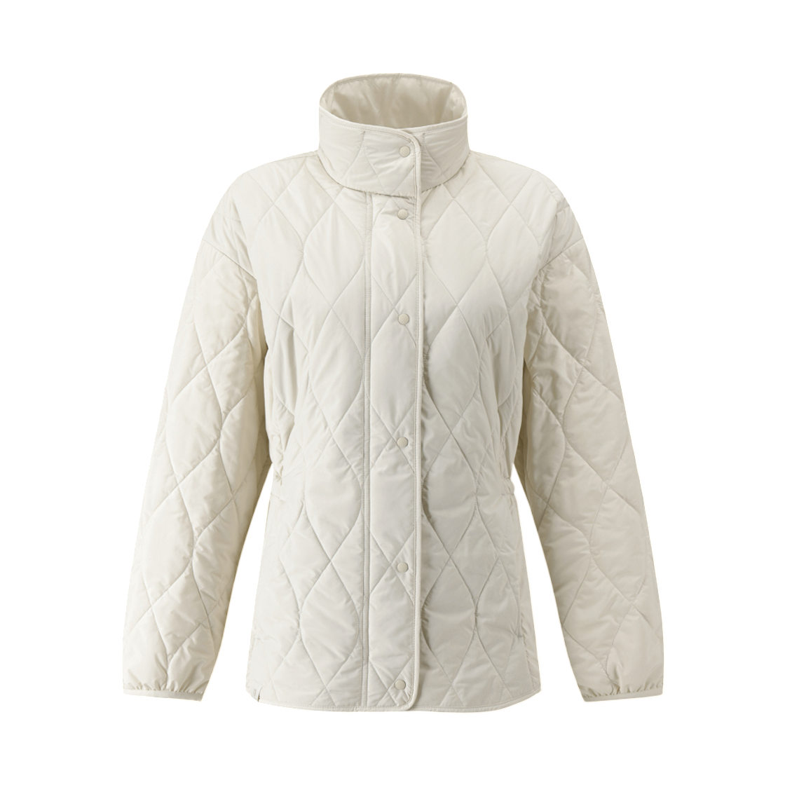 1BYPDSV501EC (W) Black Yak Urban Tracker Twins Super Warm Mid-Length Padded Jacket 2 Ecru