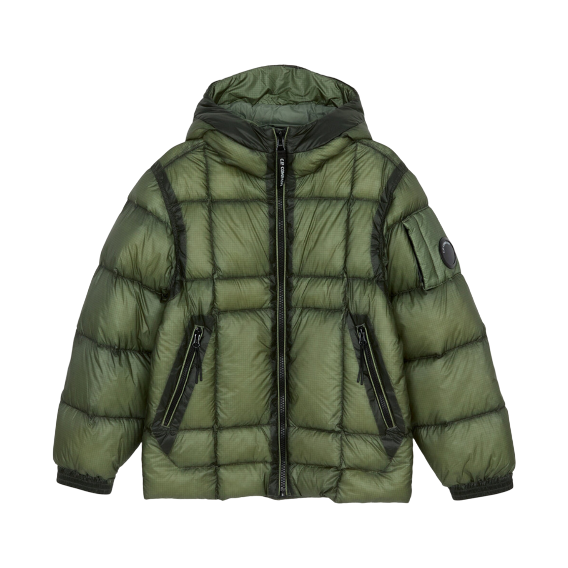 CUS022L3AB130745 (Kids) C.P. Company D.D. Shell Down Jacket Khaki - 26FW