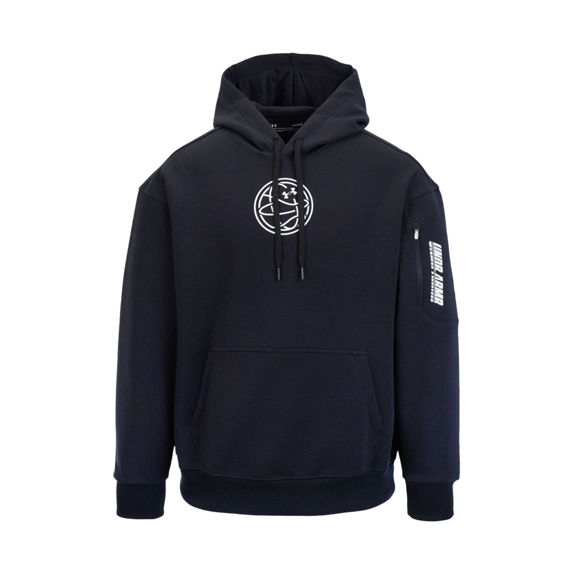 1377123-001 Under Armour APAC Double Knit Hoodie Black