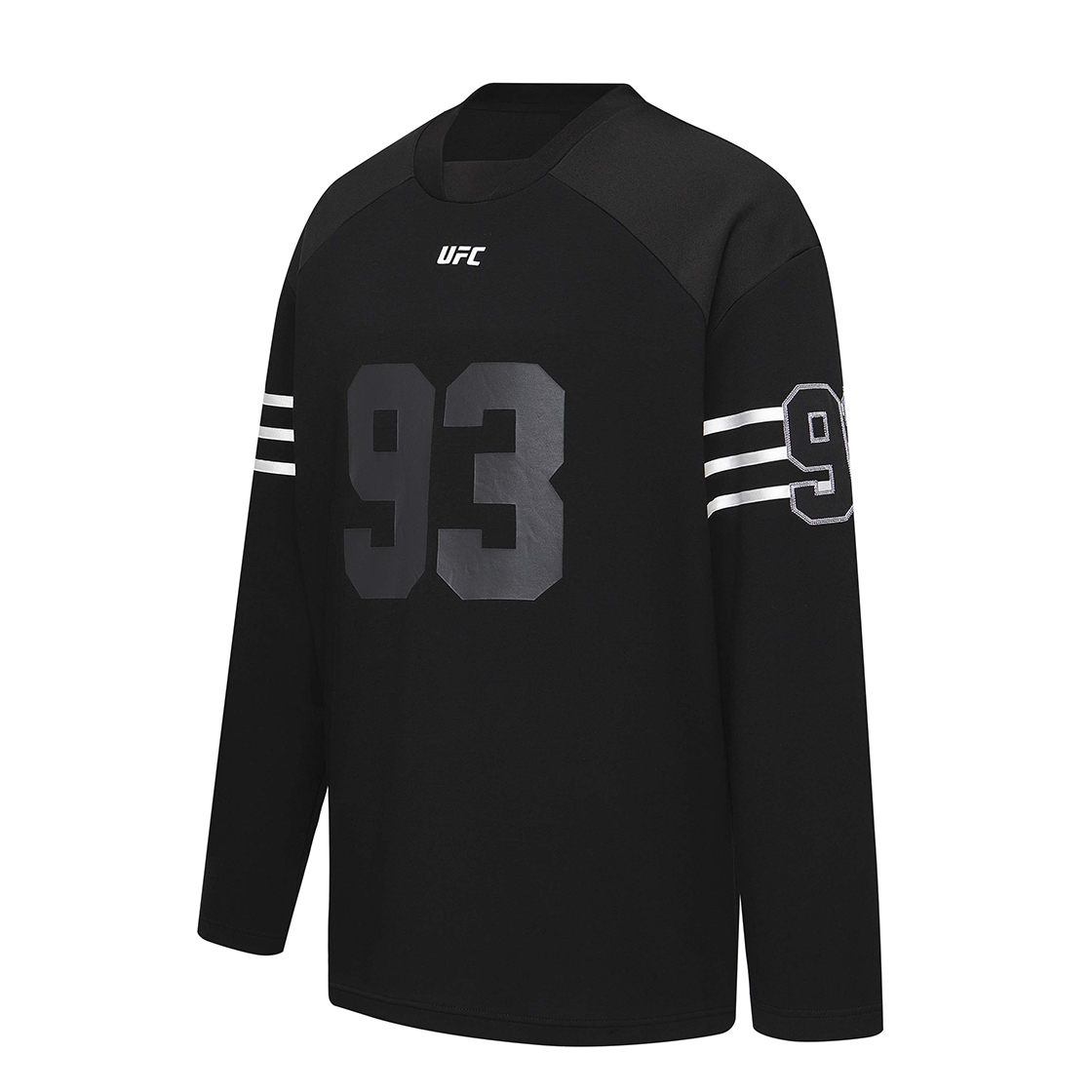 유에프씨 스포츠 UFC 얼티밋 93 오버핏 풋볼 저지 블랙(UFC SPORT Ultimate 93 Oversized Fit Football Jersey Black) - 2