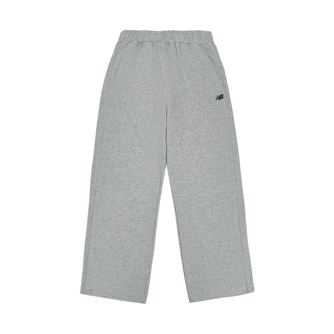 NBMLGCO123-AC New Balance Essential Wide Pants Melange Grey