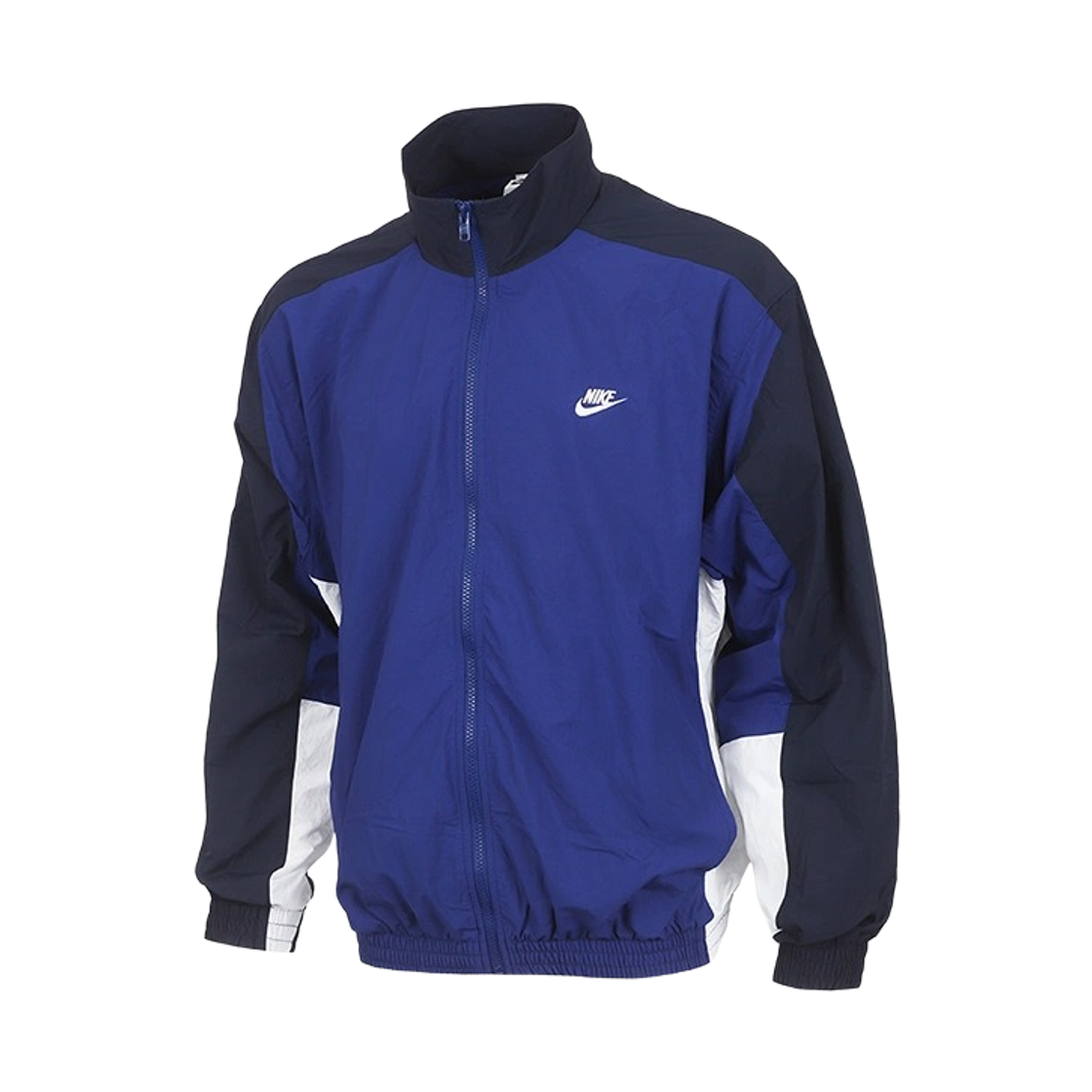 HQ6110-455 Nike Club Oversized Woven Track Jacket Deep Royal Blue Obsidian - Asia
