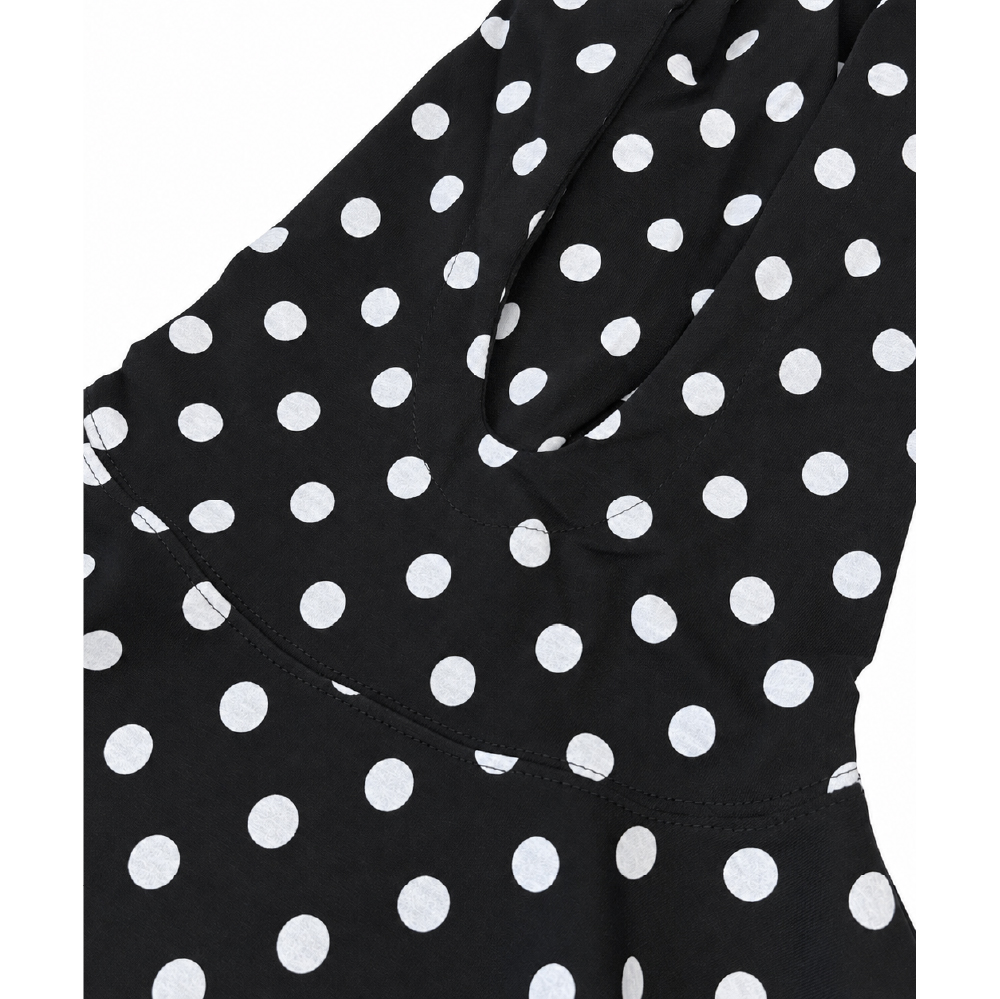애프터누드 피코 도트 후디 블랙(Afternude Piko Dot Hoodie Black) - 2