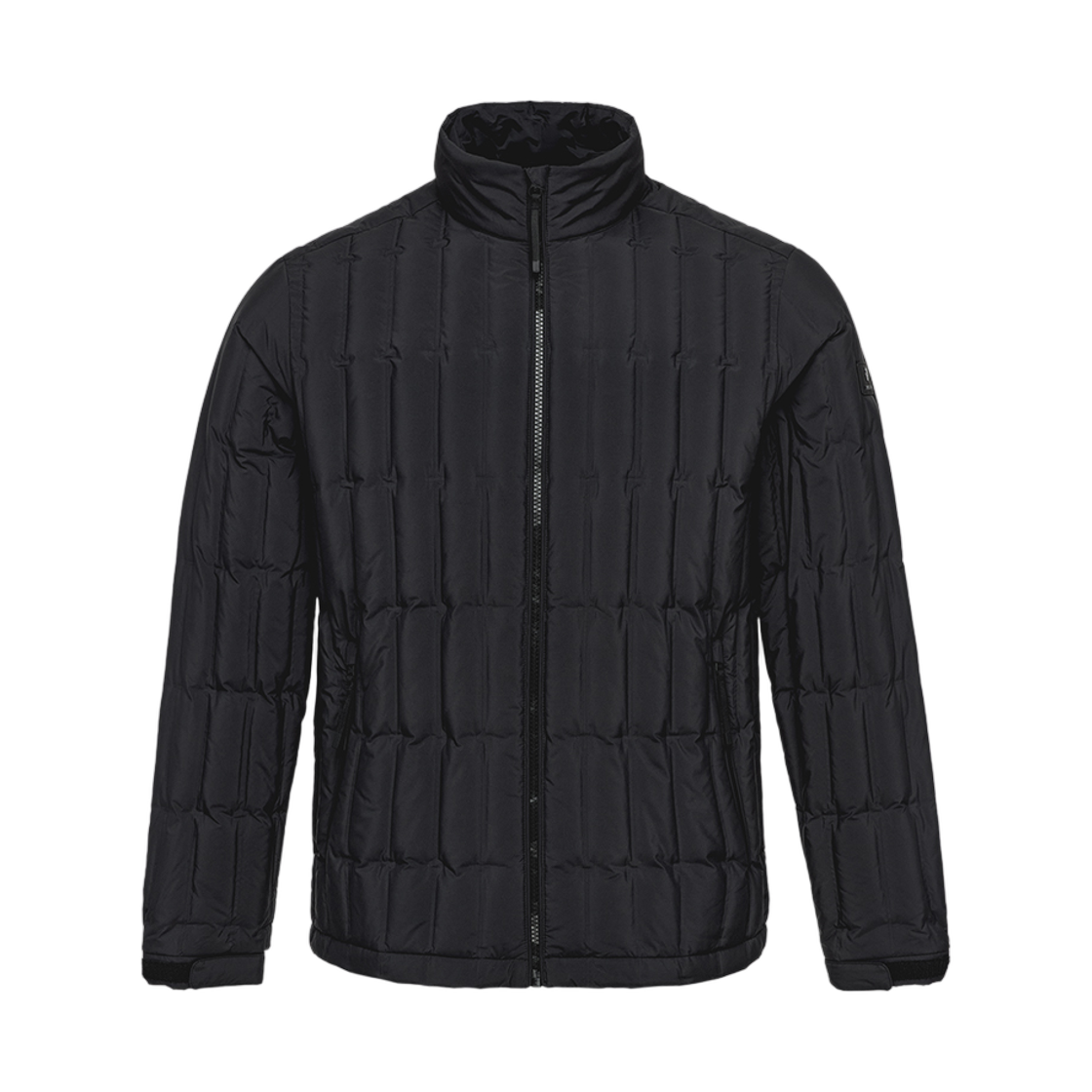 1BYPAWU020BK Black Yak Lukla High Neck Tube Down Jacket #1 Black