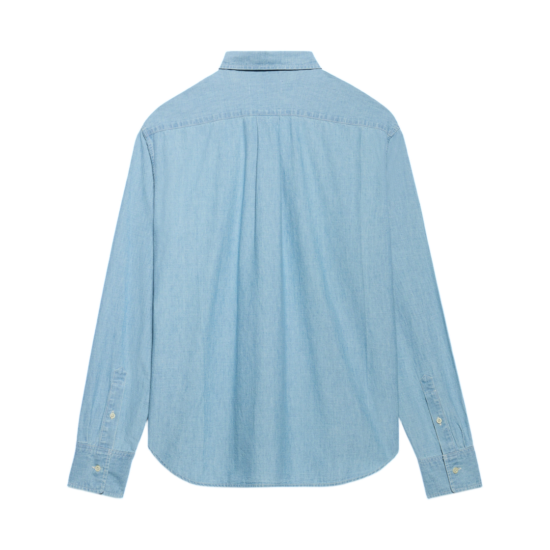 셀린느 셔츠 코튼 데님 바이오 블리치 워시(Celine Shirt in Cotton Denim Bio Bleach Wash) - 2