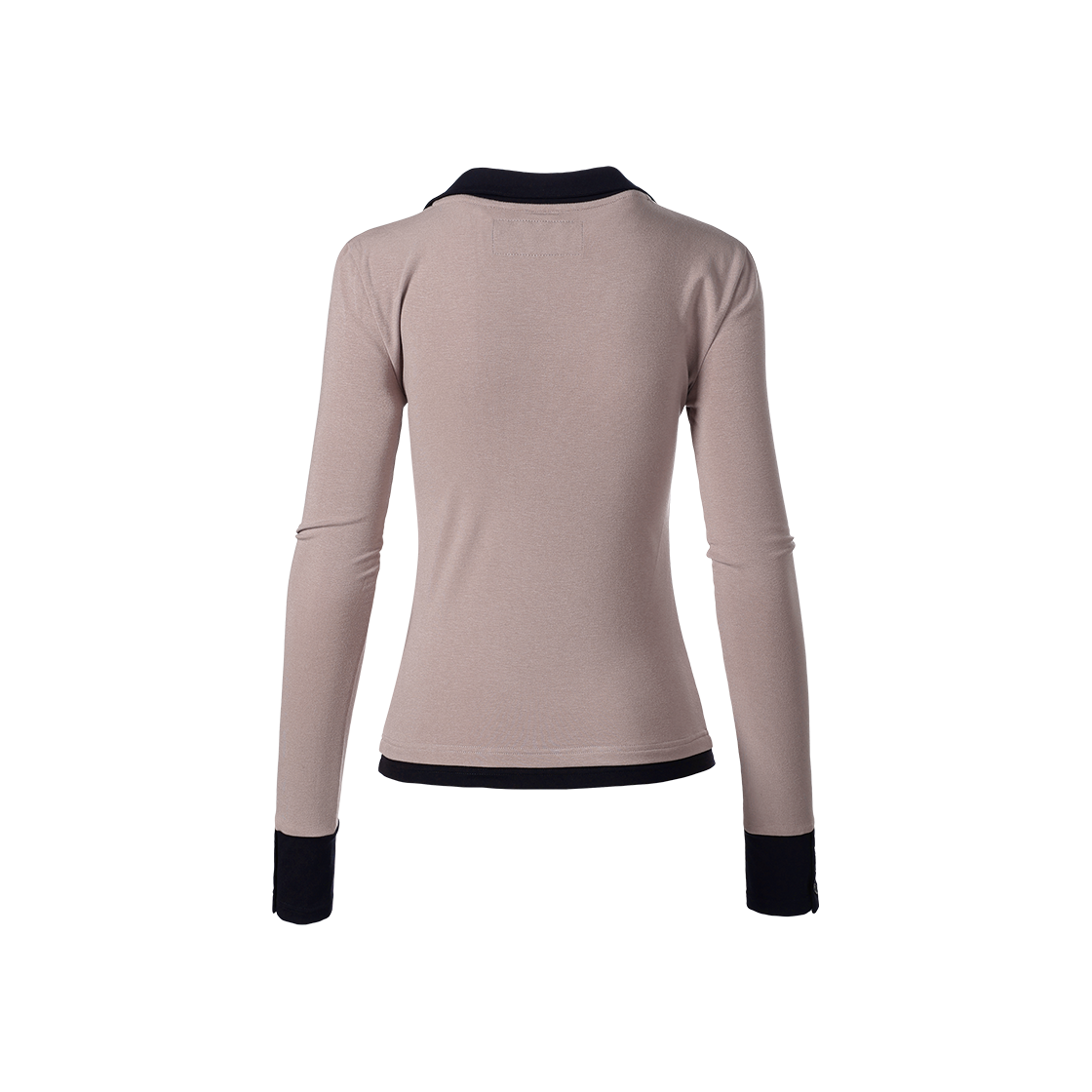 더바이닐하우스 유넥 카라 슬림 긴팔 티셔츠(W) 라이트퍼플(Thevinylhouse U Neck Collar Slim Ls Tee(W) Light Purple) - 3