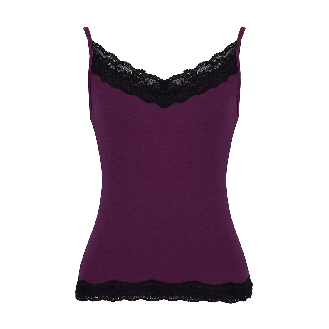 러프넥 소프트 레이스 슬리브리스 플럼(Roughneck Soft Lace Sleeveless Plum)