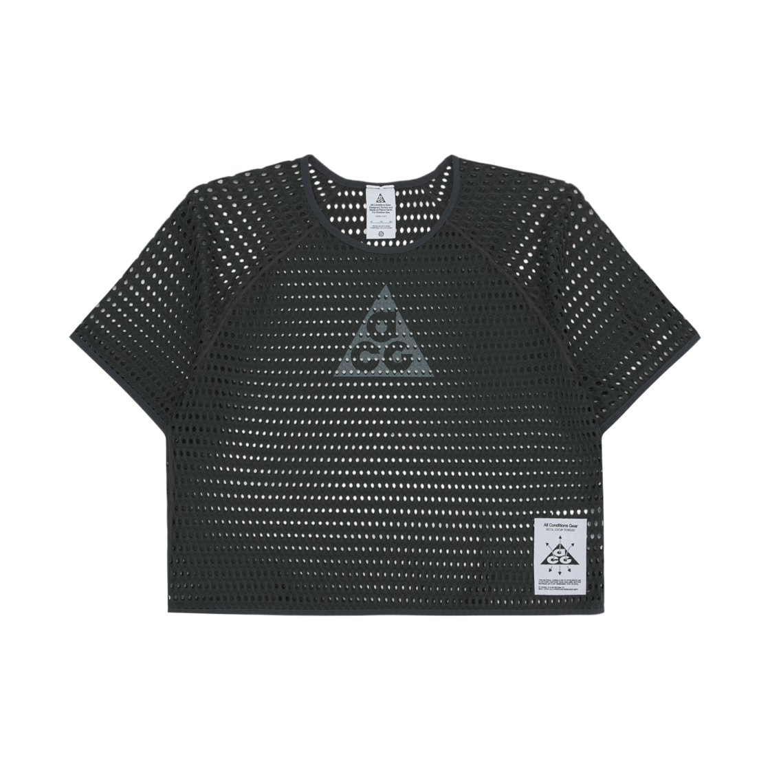 IV5367-060 Nike ACG Radical Airflow Dri-Fit Short Sleeve Running Top Anthracite Cool Grey - Asia
