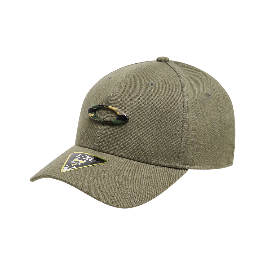 911545-70L Oakley Tincan Cap Worn Olive Graphic Camo
