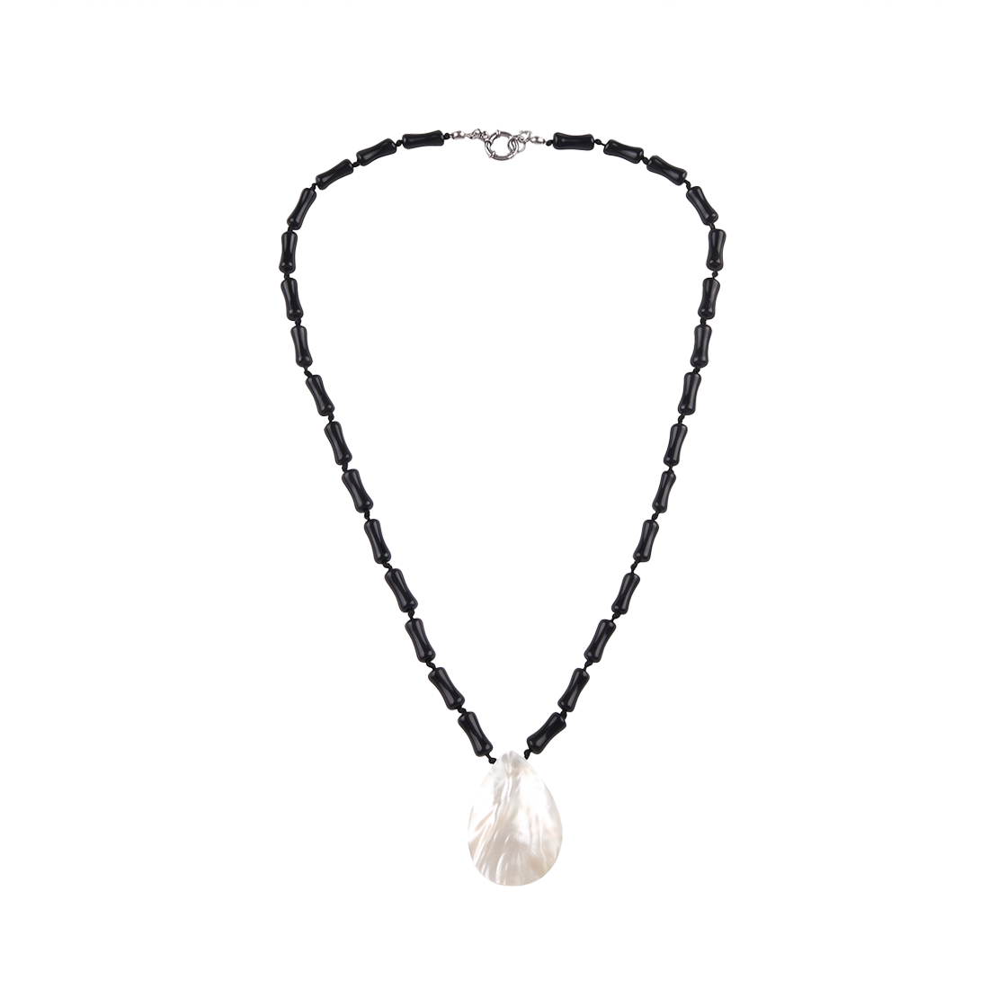 26HSACC19 Rubati Mariana Onyx Nacre Pendant Necklace