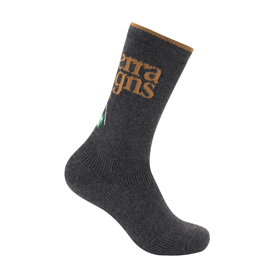 N6443SSCC2CHC SIERRA DESIGNS HENNES Wool High Socks Charcoal