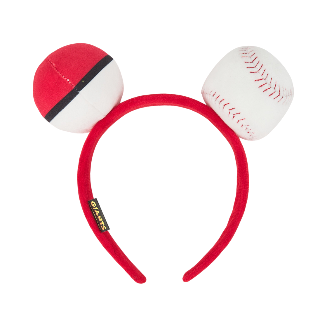 포켓몬 x 롯데 자이언츠 몬스터볼 헤드밴드 레드(Pokemon x Lotte Giants Monster Ball Headband Red) - 2