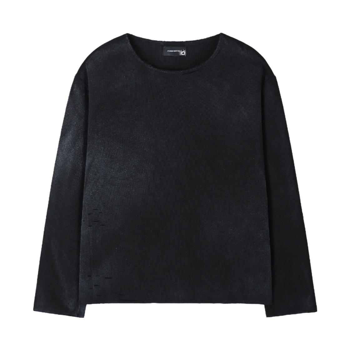톤얼타이드 메시아 와플 롱슬리브 블랙(Tornortied Messiah Waffle Long Sleeve Black) - 1
