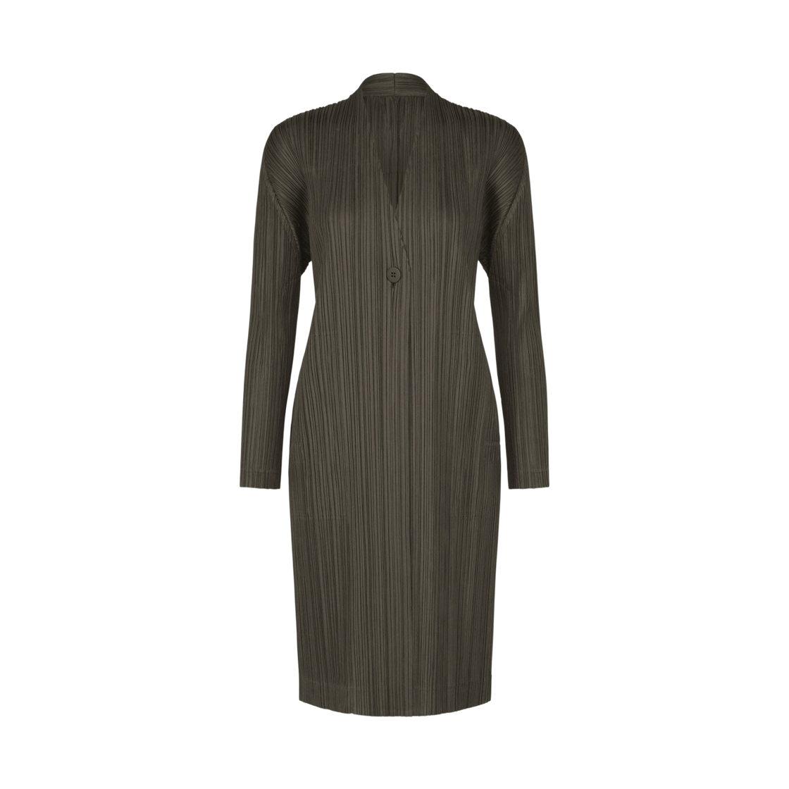 PP63-JA512-17 (W) Pleats Please Issey Miyake Pleats Jacket Charcoal