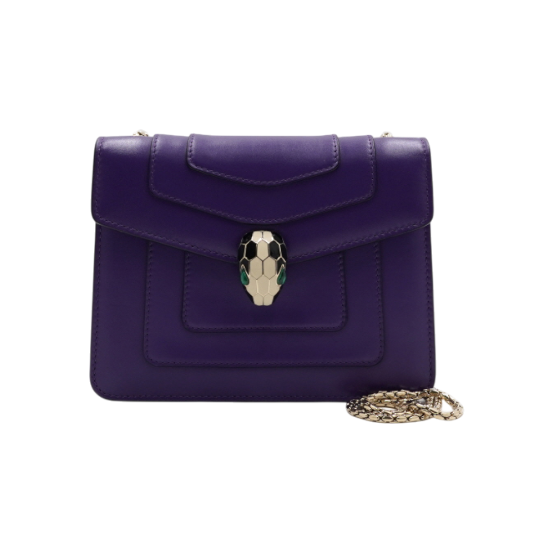ITJ7B6T5LAQA Bulgari Serpenti Forever Shoulder Bag