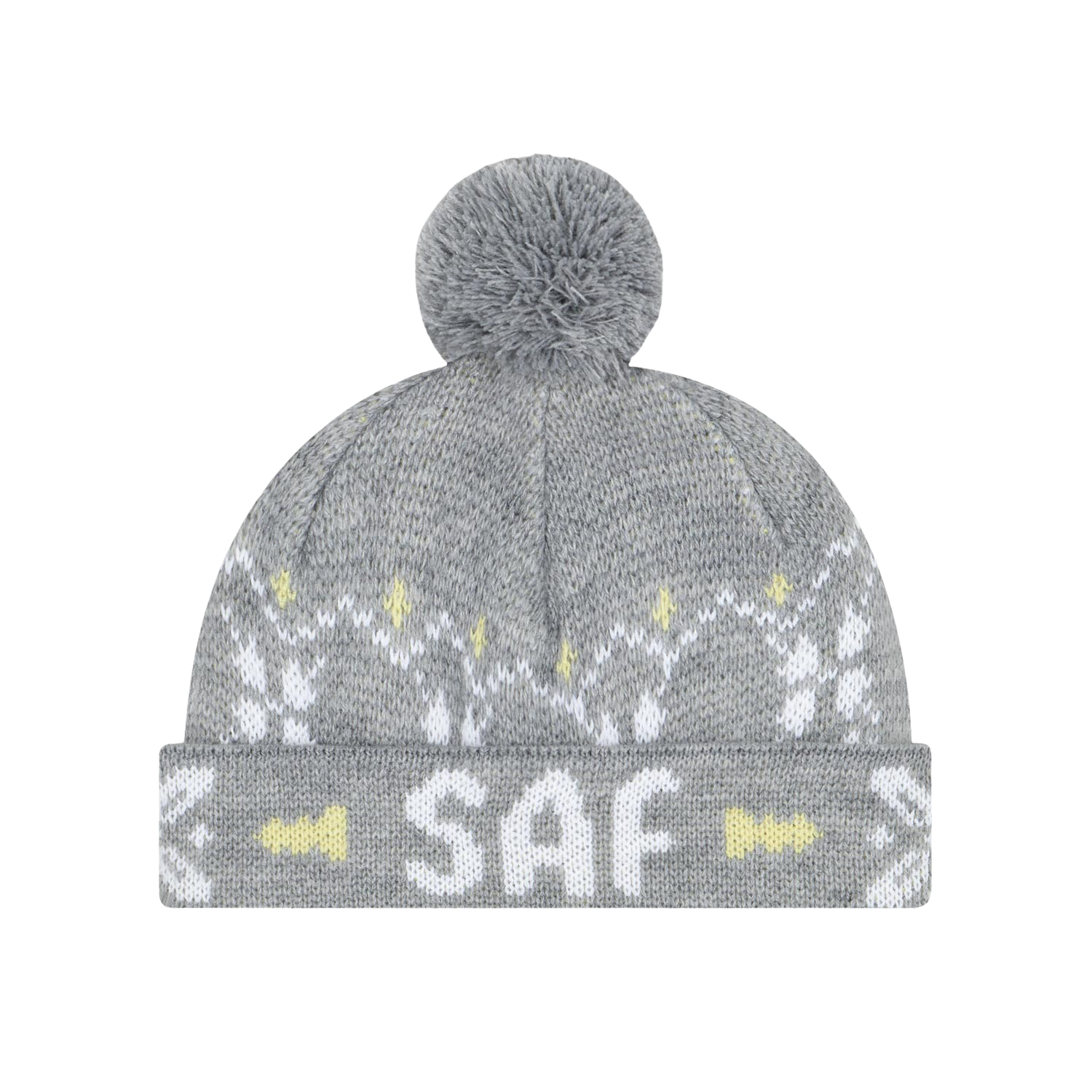SCEWC16UAN017GRA Safarispot S.T.C. Saf Pom Beanie Gray