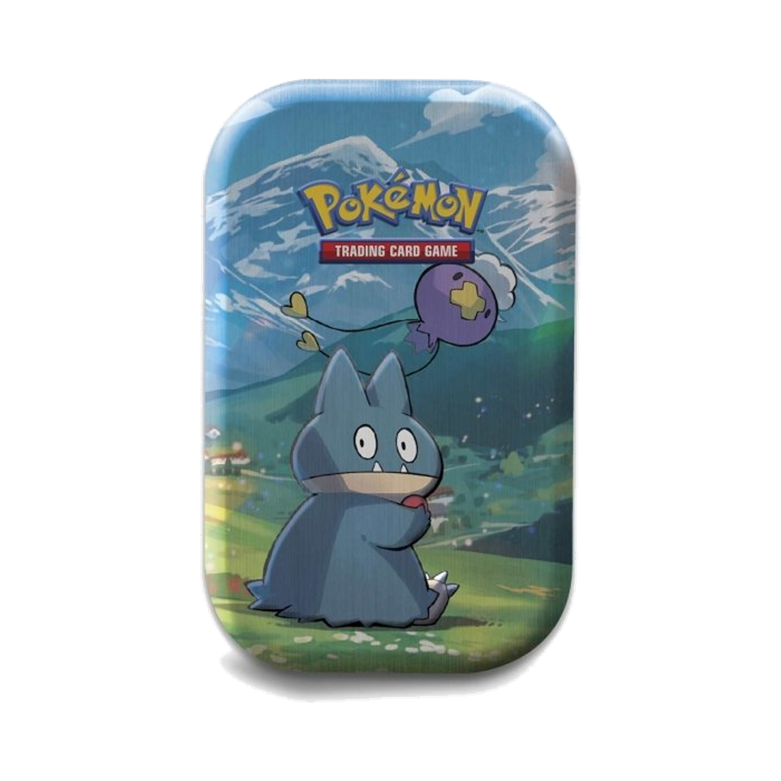 포켓몬 TCG 신오 스타 미니 틴 먹고자 & 흔들풍손 (영문판)(Pokemon TCG Sinnoh Stars Mini Tin Munchlax & Drifloon (English Ver.)) - 1