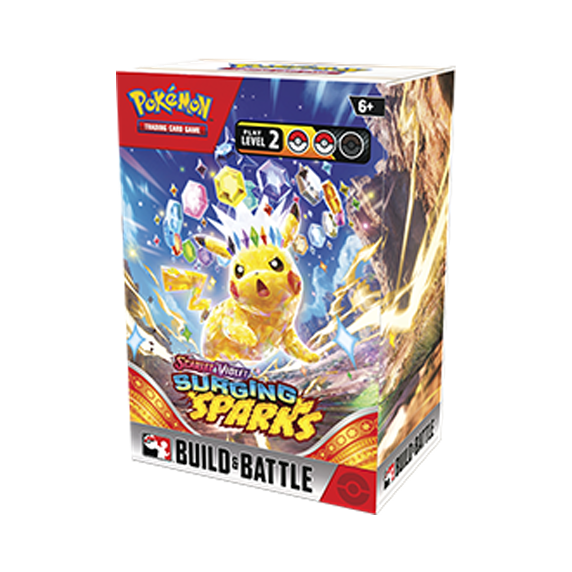 포켓몬 TCG 스칼렛 & 바이올렛 서징 스파크 빌드 & 배틀 박스 (영문판)(Pokemon TCG Scarlet & Violet Surging Sparks Build & Battle Box (English Ver.)) - 1